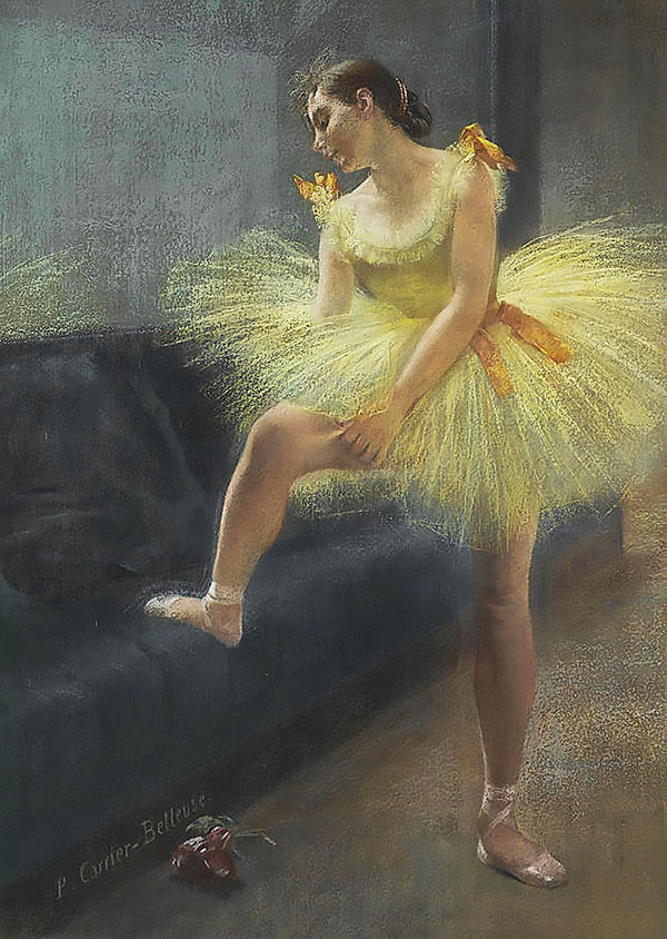 The Dancer 2 by Pierre Carrier Belleuse | Oil Painting Reproduction