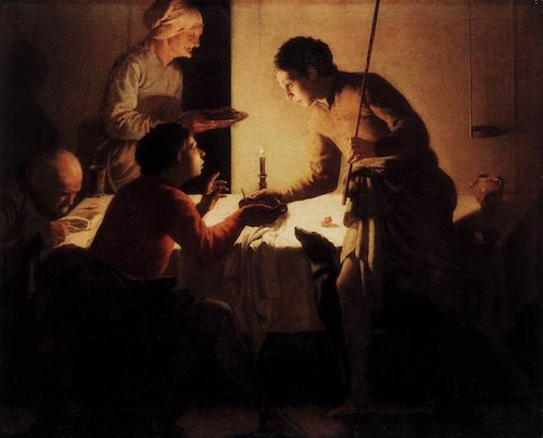 Esau Selling his Birthright 1625 | Oil Painting Reproduction
