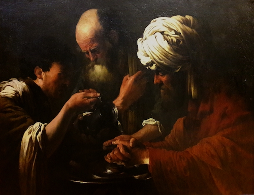 Pilate Washing his Hands 1617 | Oil Painting Reproduction