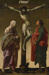 The Crucifixion with The Virgin and Saint John 1625 By Hendrick ter Brugghen