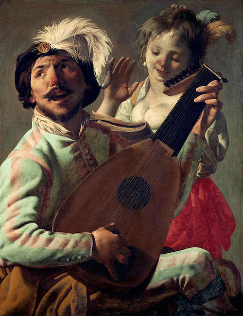 The Duet 1628 by Hendrick ter Brugghen | Oil Painting Reproduction