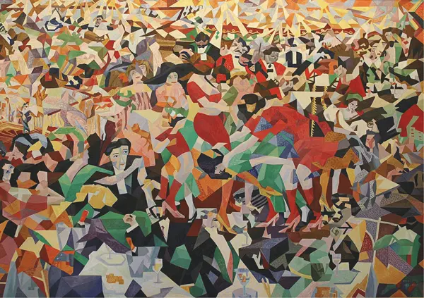 La Danse du Pan-Pan au Monico By Gino Severini