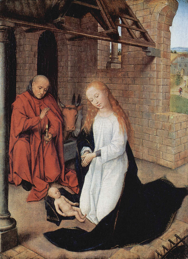 The Nativity 1470 by Hans Memling | Oil Painting Reproduction