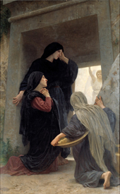 The Holy Women at the Tomb (Three Marys at the Tomb) 1890 By William-Adolphe Bouguereau