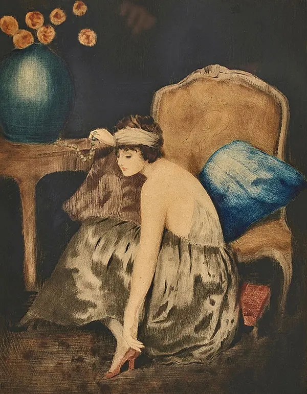 Elegant Lady By William Ablett