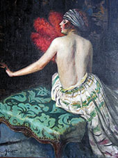 La Femme a l' Emeraude By William Ablett