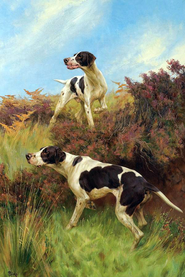 A Good Point 1 by Thomas Blinks | Oil Painting Reproduction