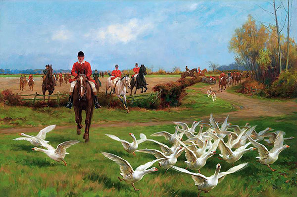 Away Away by Thomas Blinks | Oil Painting Reproduction