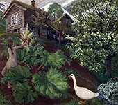 Bird Cherry Tree By Nikolai Astrup