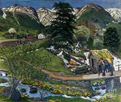 Kvennagong and Joelster Yard By Nikolai Astrup
