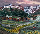 Marsh Marigold Night By Nikolai Astrup