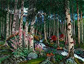 Foxgloves By Nikolai Astrup