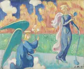 Annonciation 1890 By Emile Bernard