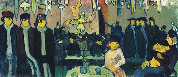 At Le Tabarin By Emile Bernard