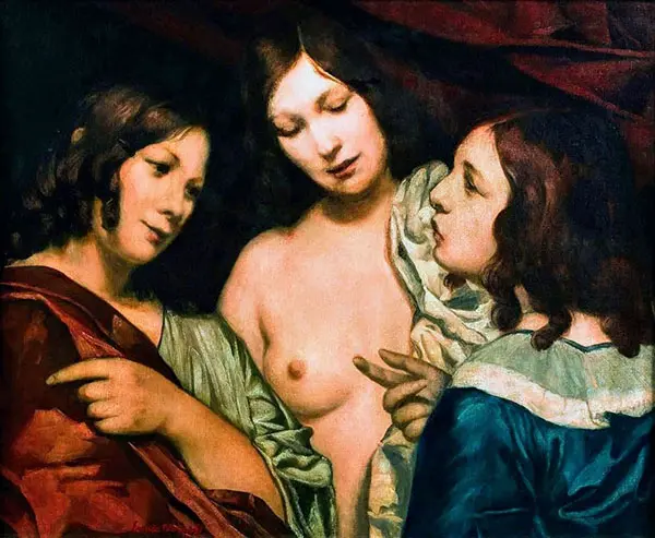 Conversation By Emile Bernard