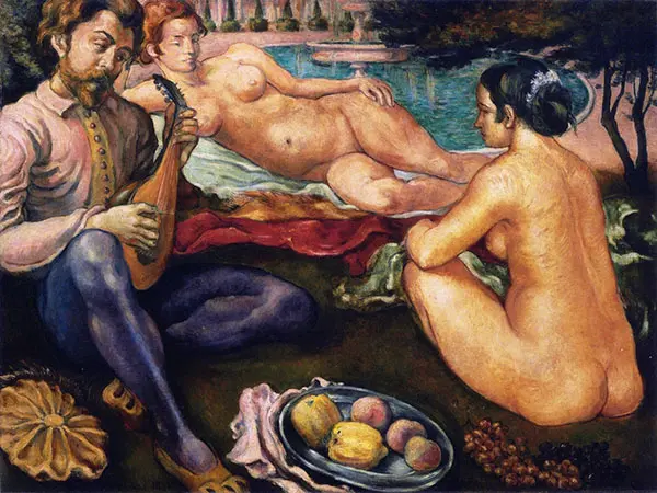 Court of Love By Emile Bernard