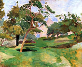 Orchard in Brittany By Emile Bernard