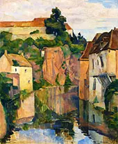 View de Semur By Emile Bernard