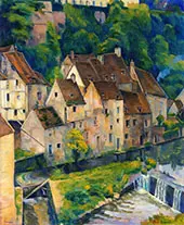 View of Semur I By Emile Bernard