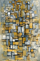 Tableau No 1 1913 By Piet Mondrian