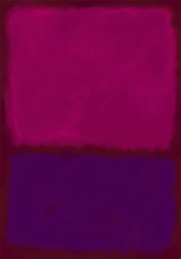 Untitled Violet and Magenta | Oil Painting Reproduction