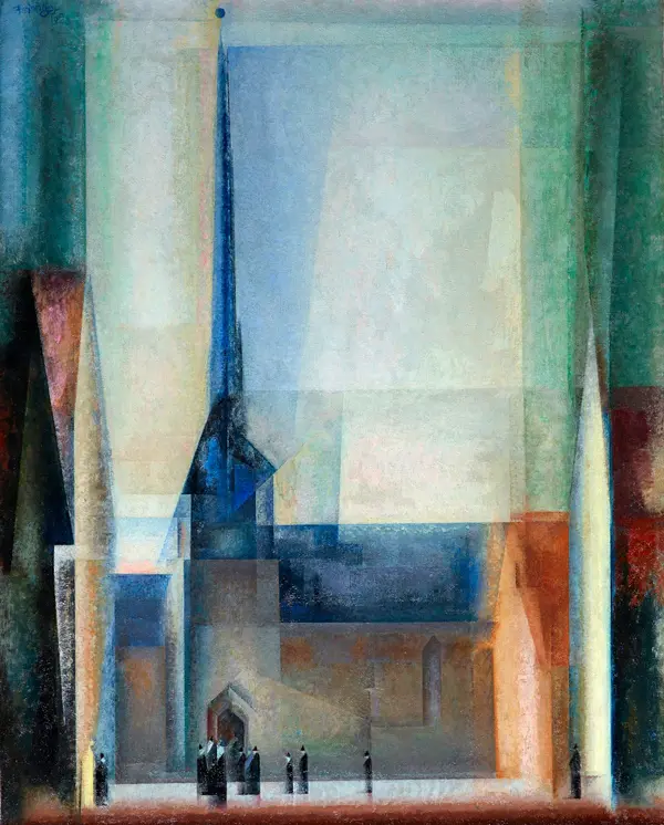 Gelmeroda IX 1926 By Lyonel Feininger