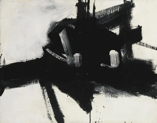 Intersection 1955 By Franz Kline