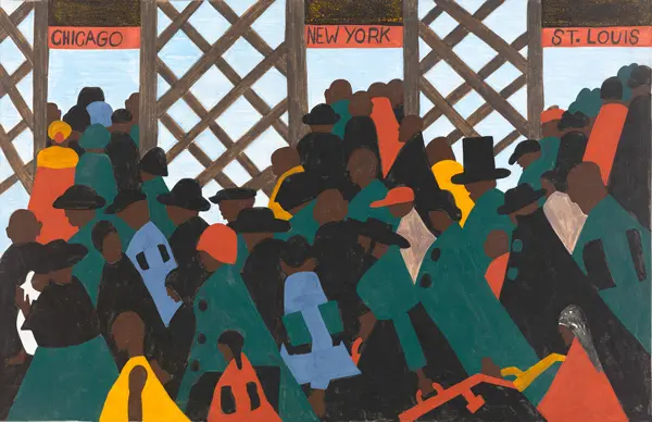 Migration of the Negro Panel 1 By Jacob Lawrence