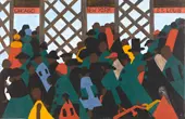 Migration of the Negro Panel 1 By Jacob Lawrence