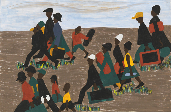 Migration of the Negro Panel 40 | Oil Painting Reproduction