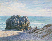 Storr Rock Lady's Cove, Le Soir By Alfred Sisley