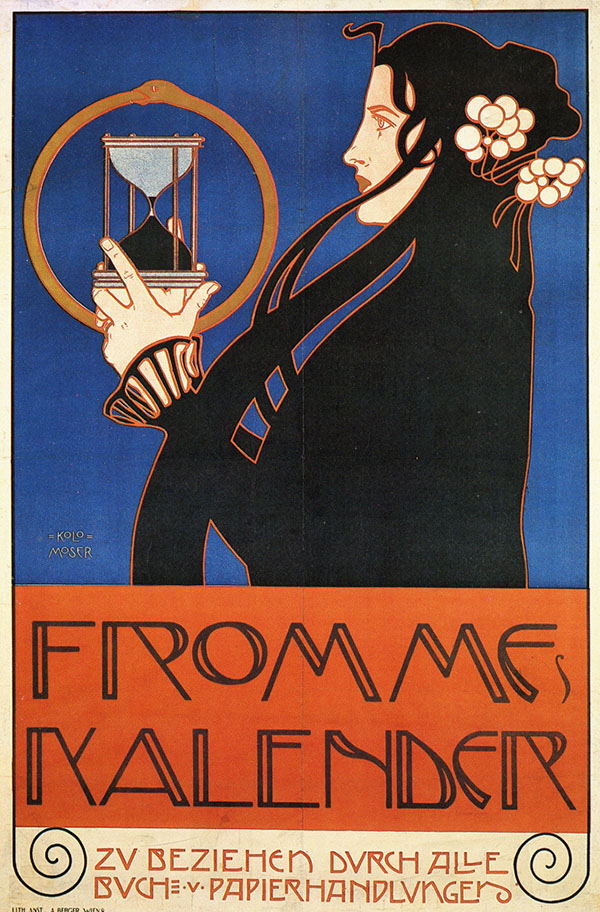 Frommes Calendar 1899 by Koloman Moser | Oil Painting Reproduction