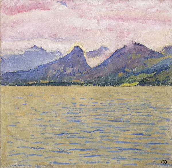 Wolfgangsee c1913 By Koloman Moser