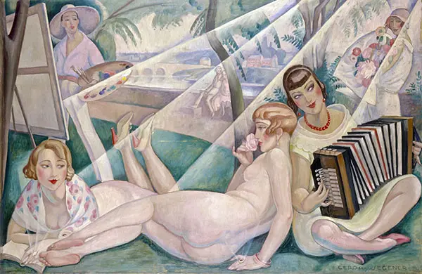 A Summer Day 1927 By Gerda Wegener