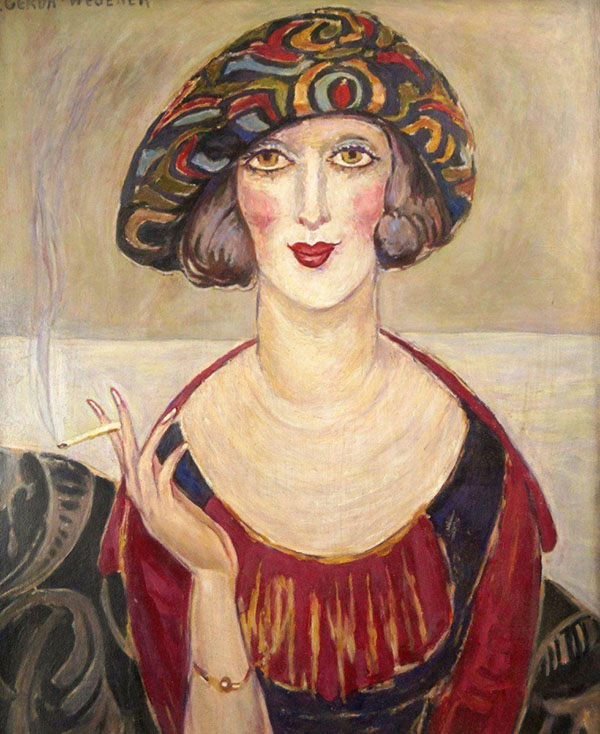 Lili Elbe 1922 by Gerda Wegener | Oil Painting Reproduction