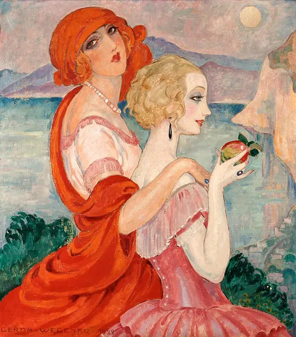 On The Way to Anacapri By Gerda Wegener