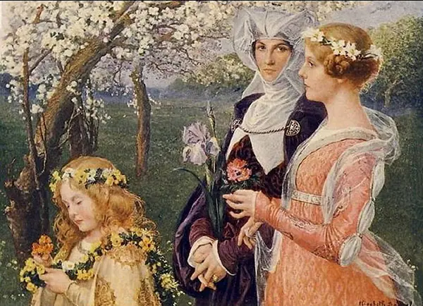 La Primavera By Elisabeth Sonrel
