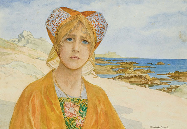 Young Scandinavian Princess | Oil Painting Reproduction