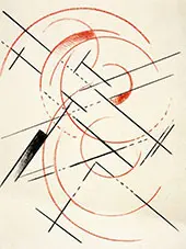 Space Force Construction 1921 By Lyubov Sergeevna Popova