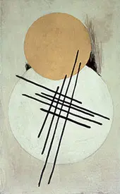 Non Objective Composition 1920 By Lyubov Sergeevna Popova