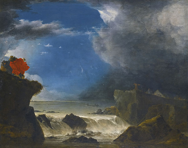 The Breach of The Anthonisdijk on The Night of 5-6 March 1651 | Oil Painting Reproduction