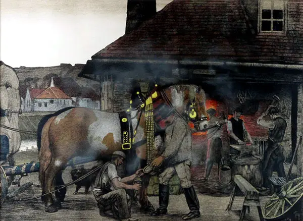 The Blacksmith By Max Kurzweil