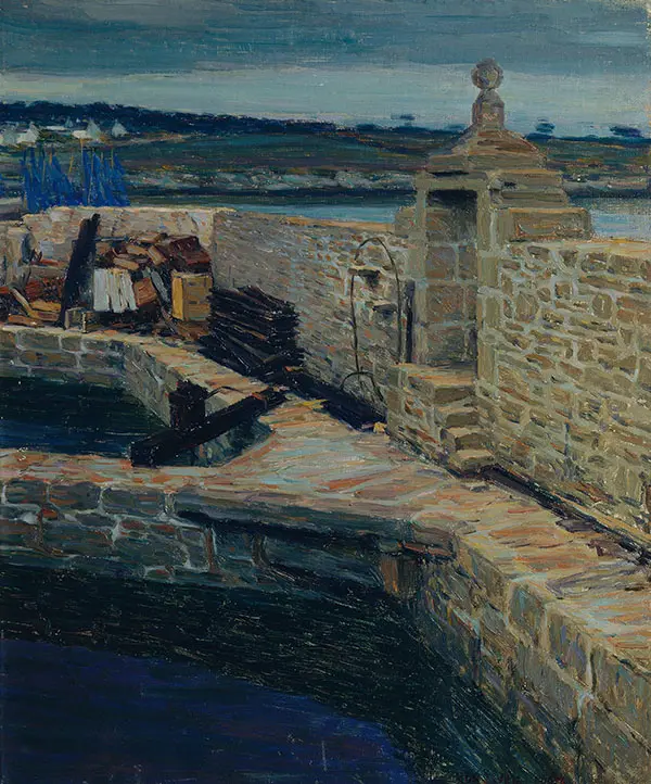 The Pond 1904 By Max Kurzweil