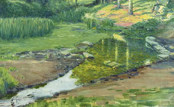 The Stream 1916 By Max Kurzweil