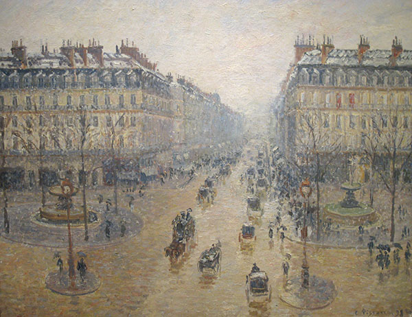 Effect of Snow 1898 by Camille Pissarro | Oil Painting Reproduction