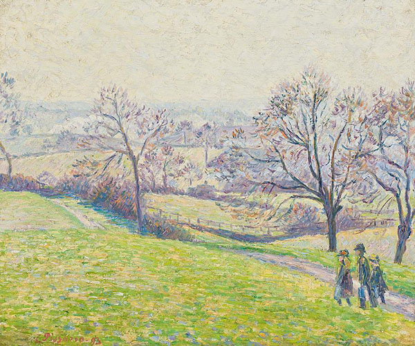 Epping Landscape by Camille Pissarro | Oil Painting Reproduction