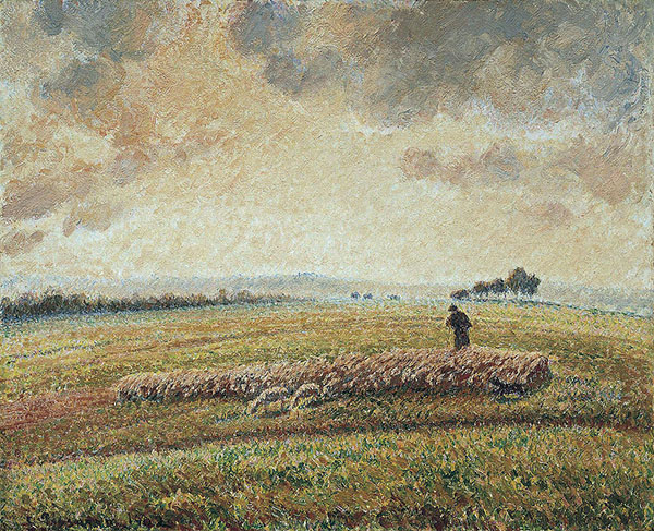 Landscape with Flock of Sheep 1902 | Oil Painting Reproduction
