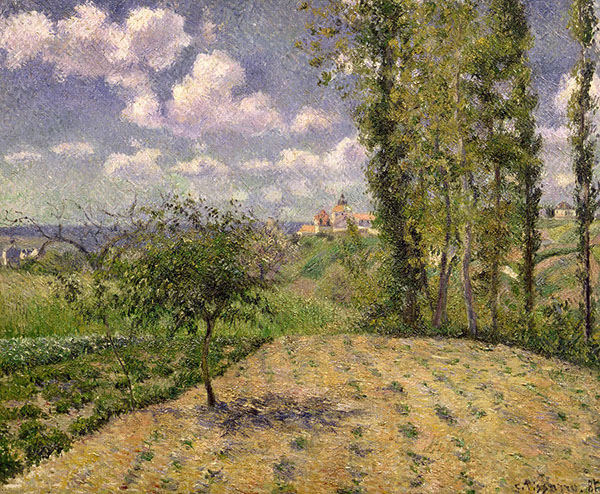 Spring 1881 by Camille Pissarro | Oil Painting Reproduction