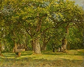 The Forest By Camille Pissarro