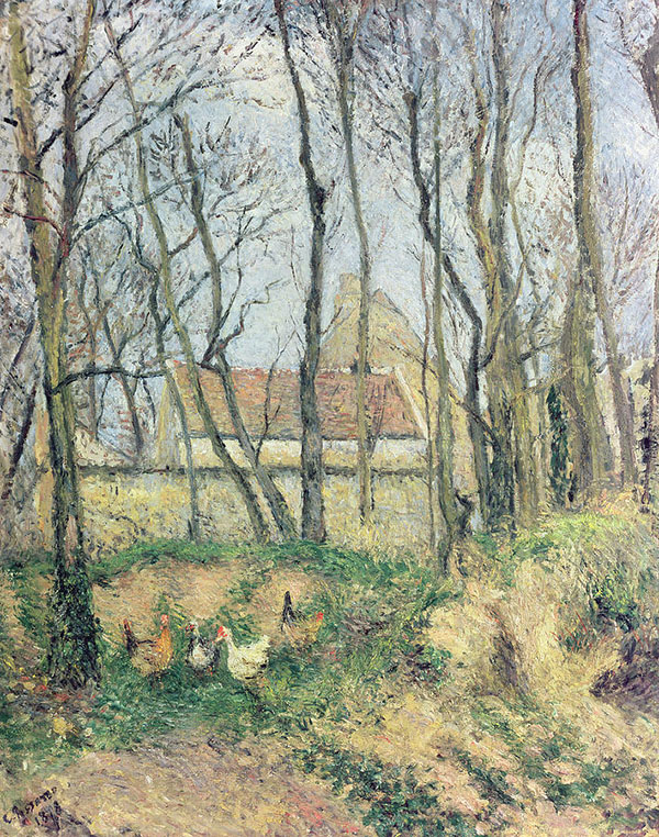 The Path of The Wretched by Camille Pissarro | Oil Painting Reproduction